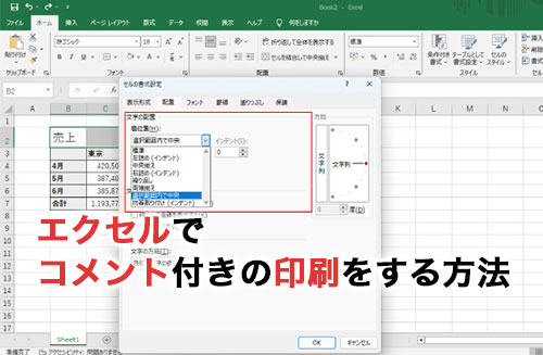 出力オプションの比較と選択基準