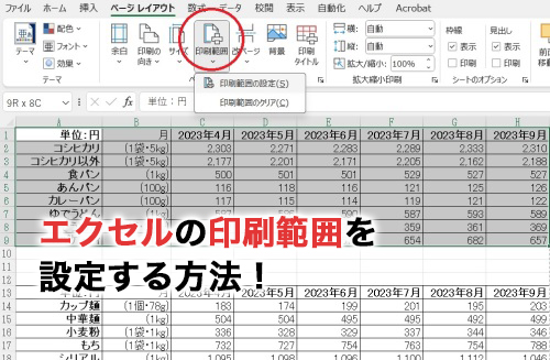 Excelで「印刷範囲」が勝手に変更される・固定できない時の対処法 高度な設定と予防策