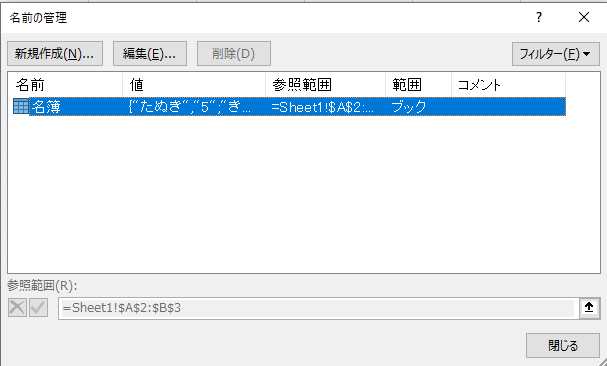 名前定義が重くなるメカニズム