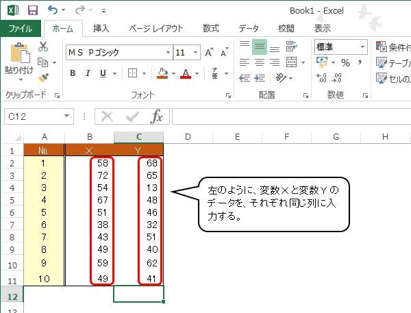 Excelで相関分析を始める前に：散布図の基本概念