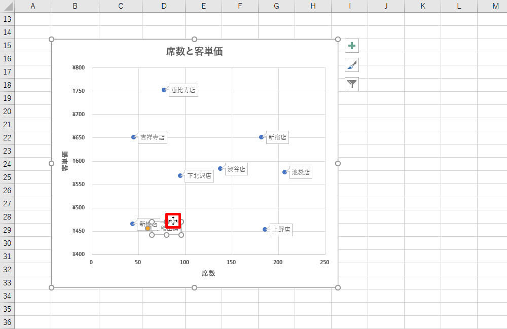 カスタムラベルでセル参照を活用する実践手順